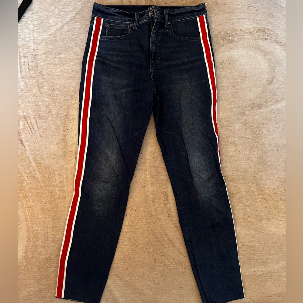 Striped Jeans
